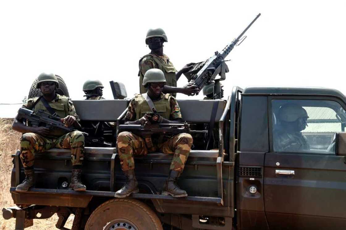 Togolese troops are among the West African security forces facing increased threats from Sahel jihadists. Togolese troops are among the West African security forces facing increased threats from Sahel jihadists.