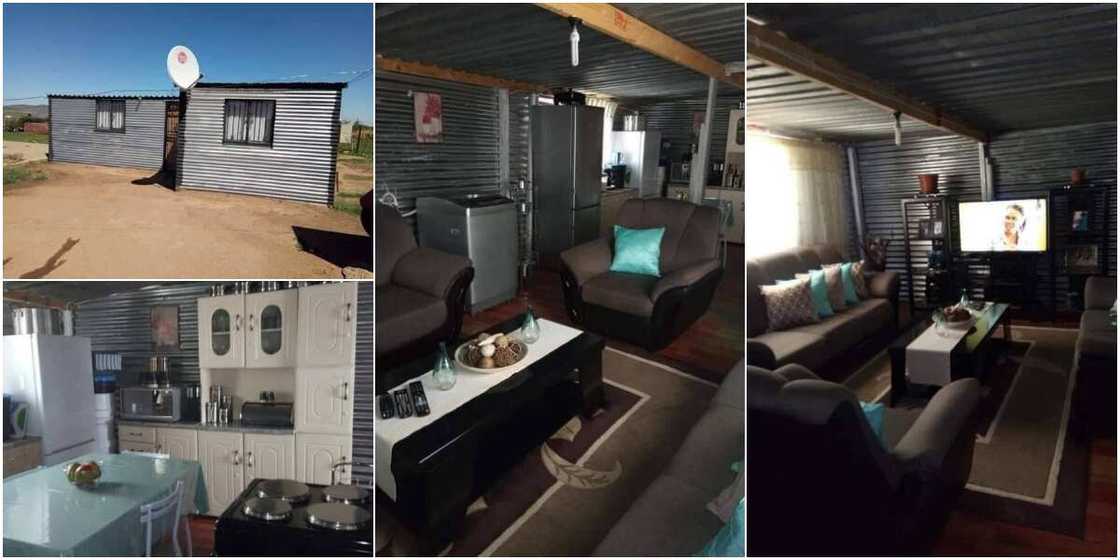 The house built with aluminium sheet got many talking on social media