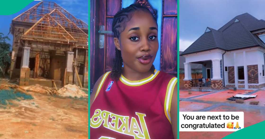 Nigerian Lady Builds Another House With Her Husband, Shares Construction Process