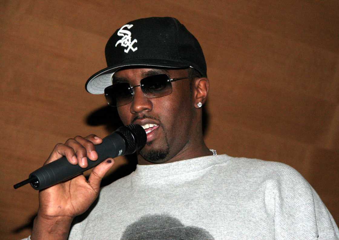 American rapper and business mogul Sean "Diddy" Combs