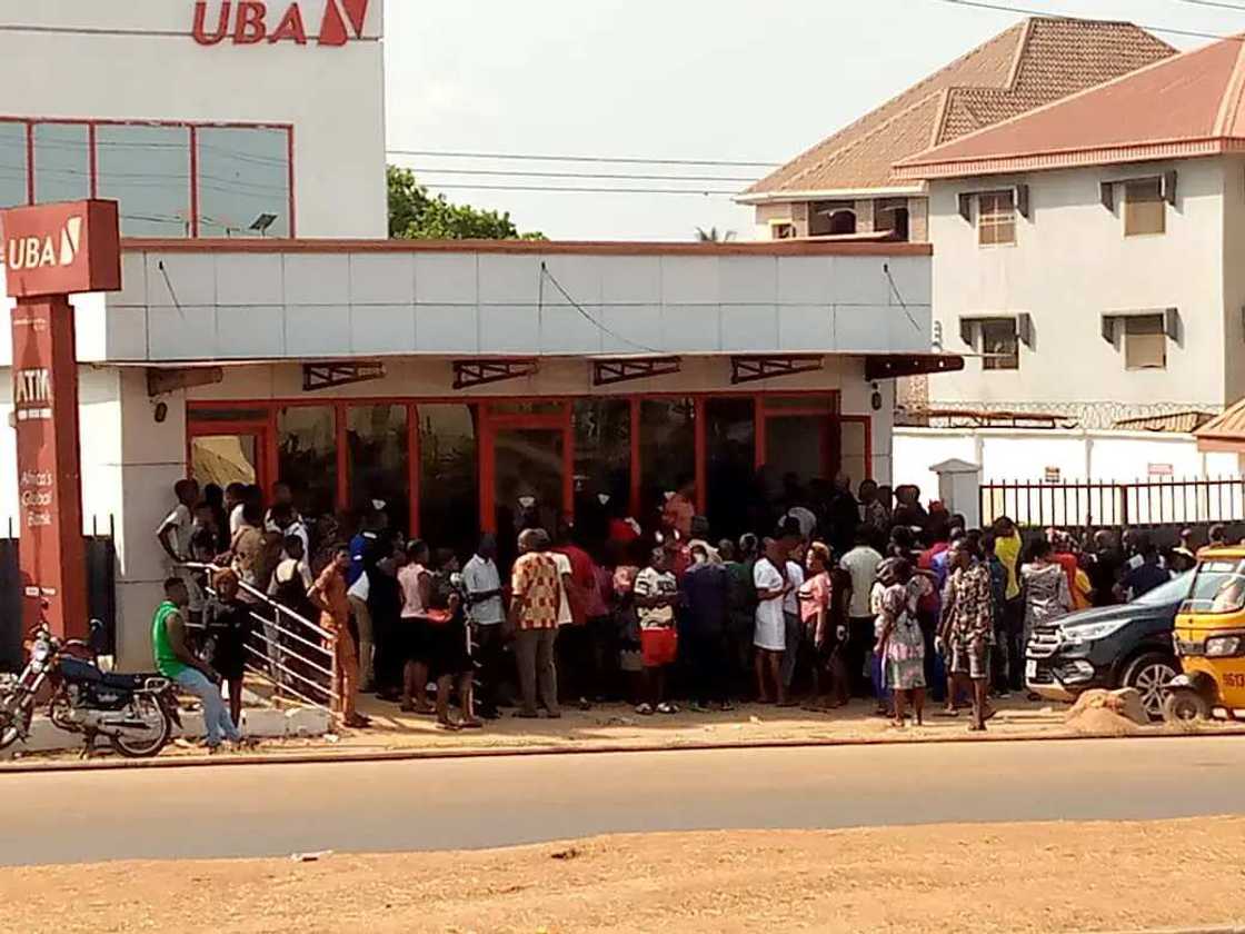 Harabar reshen Bankin UBA. Harabar reshen Bankin UBA.