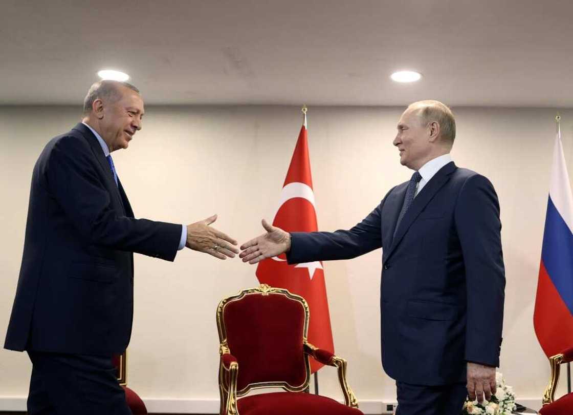 Erdogan will meet Putin for the second time in under three weeks Erdogan will meet Putin for the second time in under three weeks
