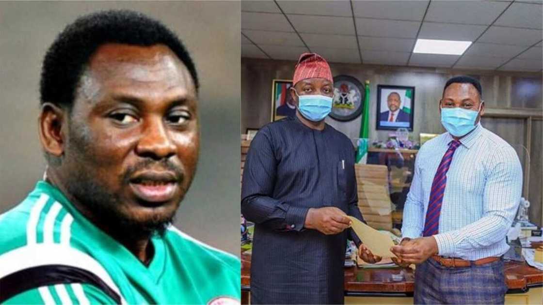 Buhari ya nada Amokaci a matsayin mai bashi shawara na musamman a bangaren wasanni Buhari ya nada Amokaci a matsayin mai bashi shawara na musamman a bangaren wasanni