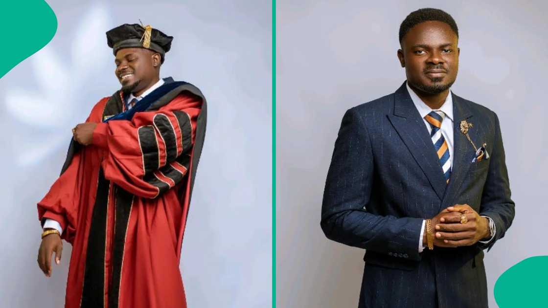 Nigerian man bags Phd Nigerian man bags Phd