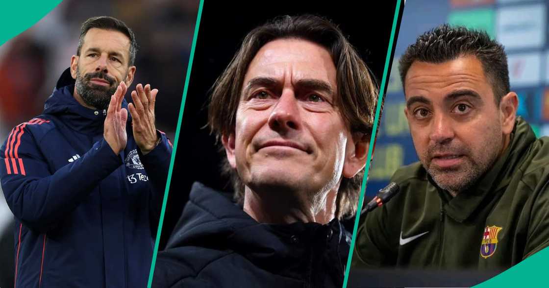 Ruud van Nistelrooy, Thomas Franc da Xavi. Ruud van Nistelrooy, Thomas Franc da Xavi.