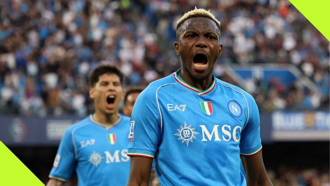 Victor Osimhen could depart Napoli this summer