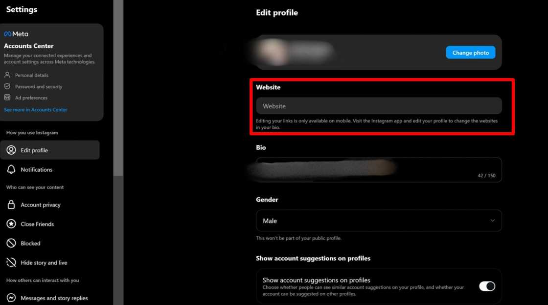 Sharing Twitter URL on Instagram Sharing Twitter URL on Instagram