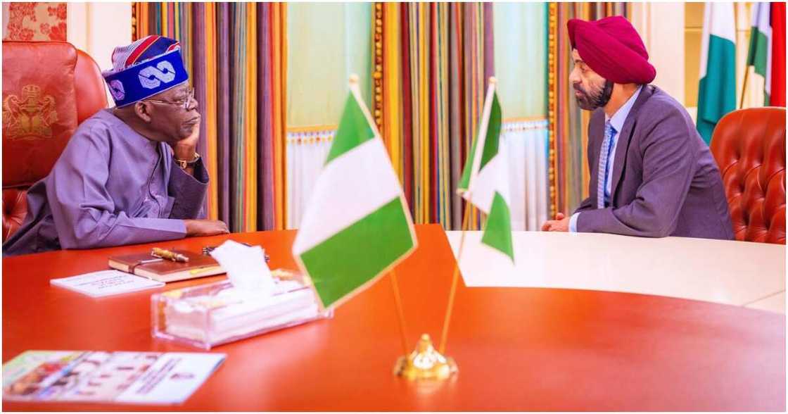 Bola Tinubu, CBN, Civila Service, the President of the World Bank, Mr. Ajay Banga