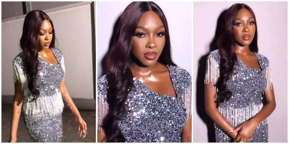 Photos of BBNaij star, Vee. Photos of BBNaij star, Vee.