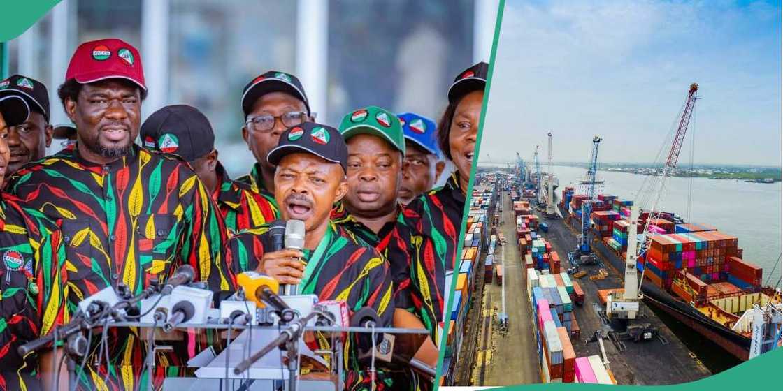 Nigerian ports ceased operations amid strike Nigerian ports ceased operations amid strike