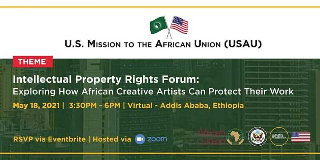 US Mission to the African Union Organises Webinar on Intellectual Property Rights US Mission to the African Union Organises Webinar on Intellectual Property Rights