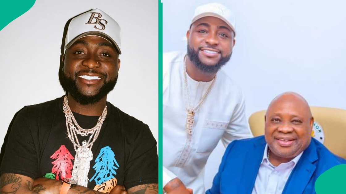 Davido reacts to uncle Ademola Adeleke's resignation from PDP Davido reacts to uncle Ademola Adeleke's resignation from PDP
