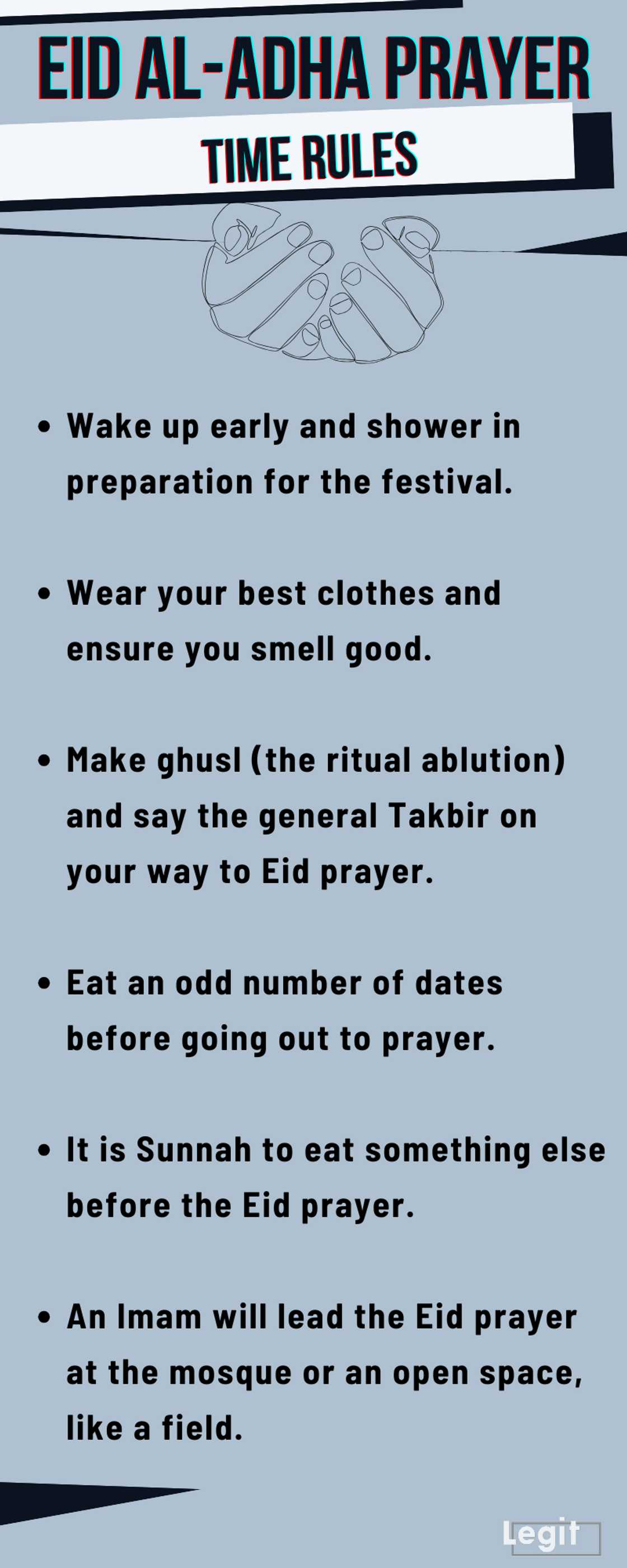 Eid al-Adha rules, practices, traditions and regulations