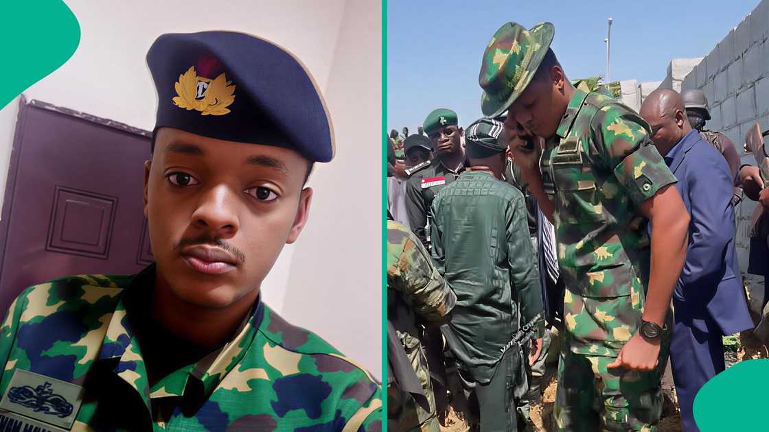 Woman draws people's attention to behaviour of man who stood close to Wike during clash with naval officer Woman draws people's attention to behaviour of man who stood close to Wike during clash with naval officer