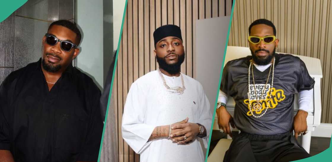 Davido recalls his 2008 experience running errands for music legends Don Jazzy and D’Banj in his father’s Rolls Royce. Davido recalls his 2008 experience running errands for music legends Don Jazzy and D’Banj in his father’s Rolls Royce.