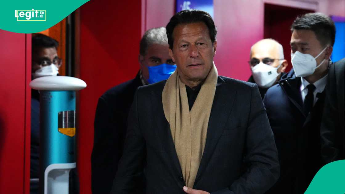 Former Pakistan prime minister, Imran Khan