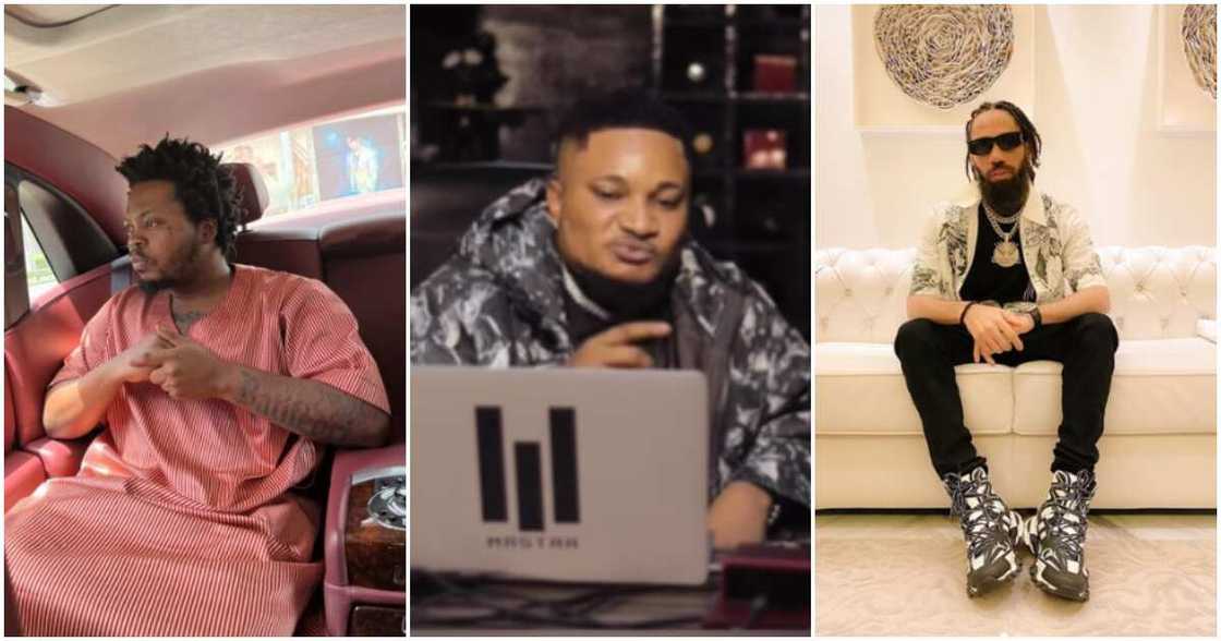 Photos of Olamide, Msterkraft and Phyno Photos of Olamide, Msterkraft and Phyno