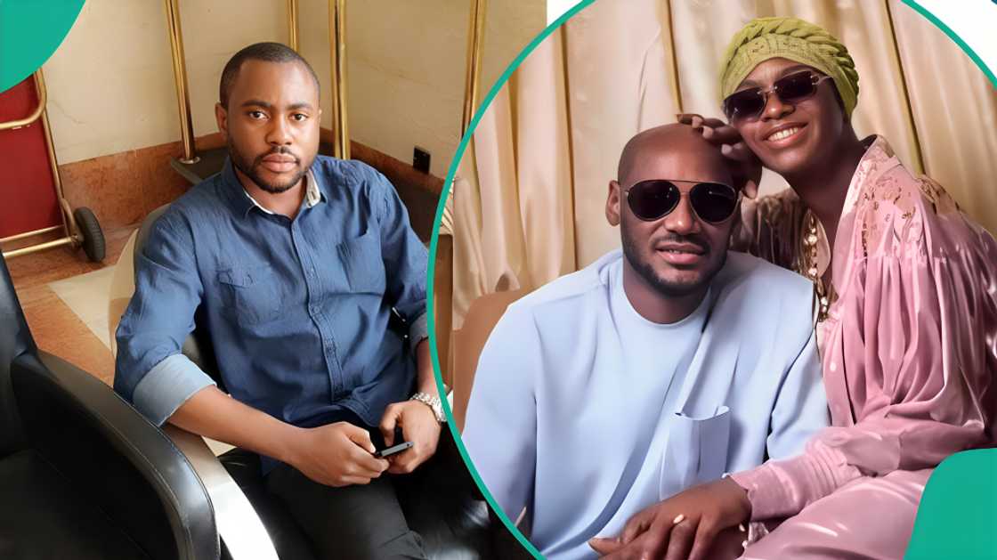 Eyewitness reveals what Natasha Osawaru allegedly did to 2Baba amid reported club fight