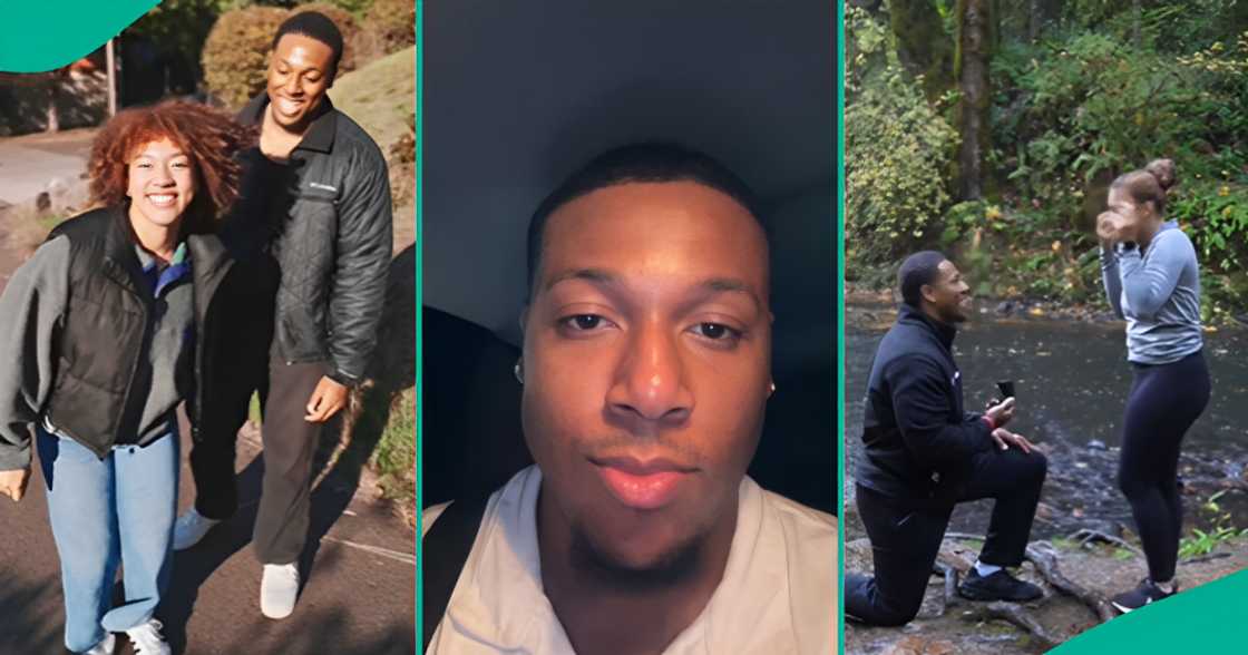 Handsome Man Proposes to Lady 1 Month After They Met, Shares Adorable Video Handsome Man Proposes to Lady 1 Month After They Met, Shares Adorable Video