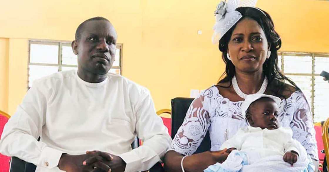 Pastor Joseph Ndanyinanse, his wife Victoria, and their son Pastor Joseph Ndanyinanse, his wife Victoria, and their son