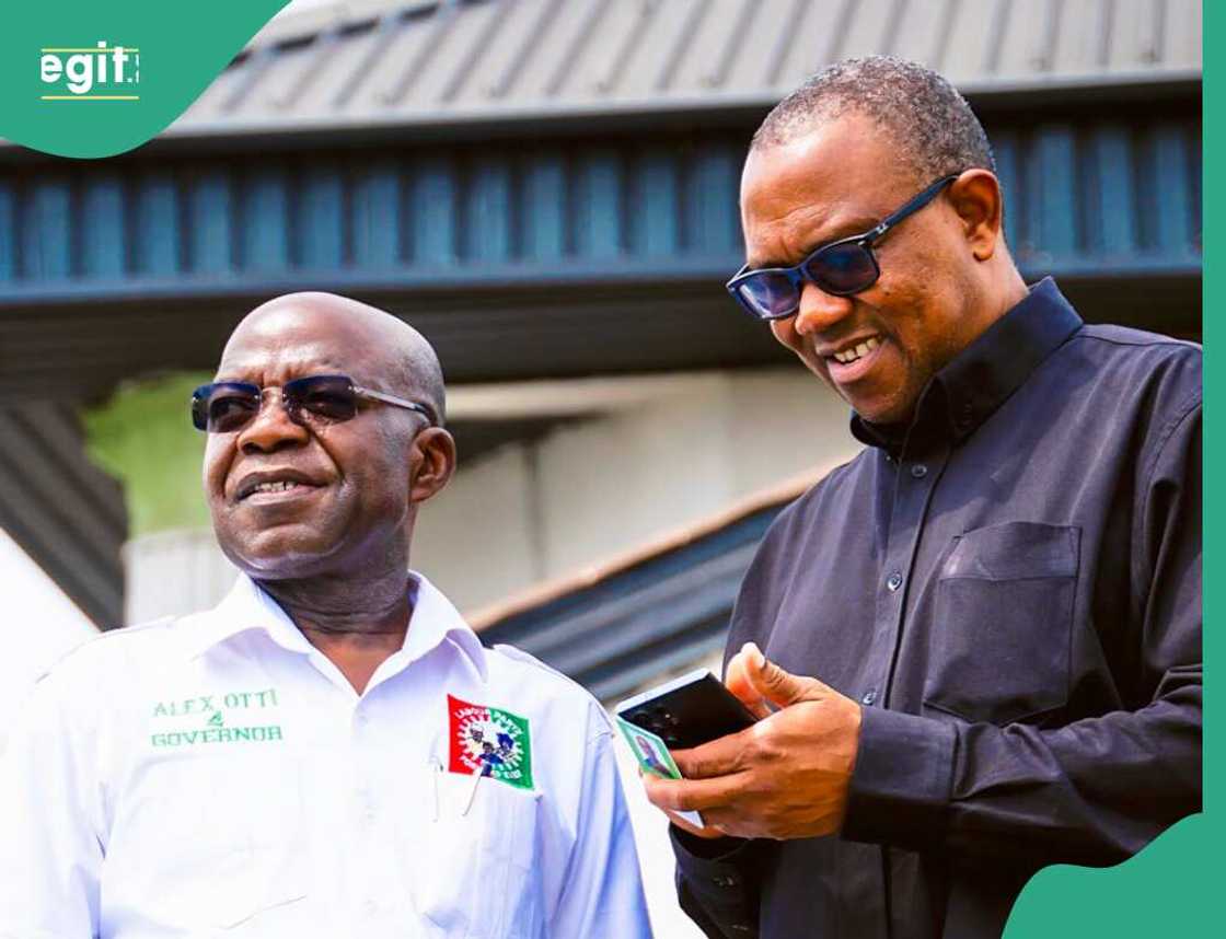 Abia State Governor Alex Otti ruled out defecting from the Labour Party.