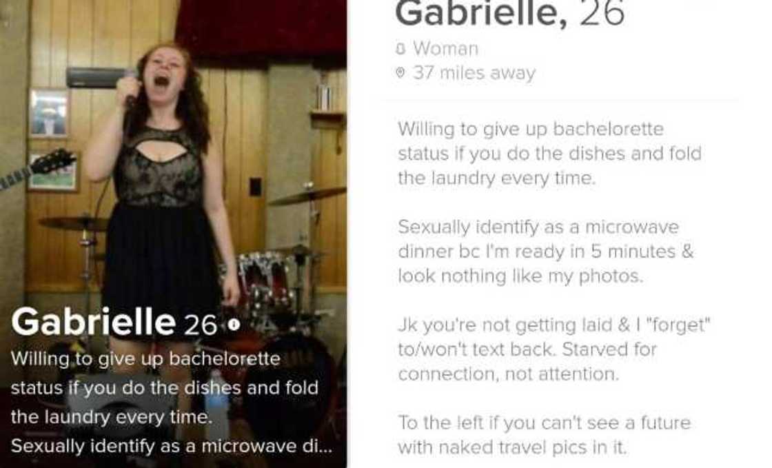 funny tinder bios