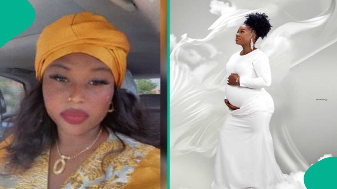 Nigerian woman celebrates as she welcomes baby. Nigerian woman celebrates as she welcomes baby.