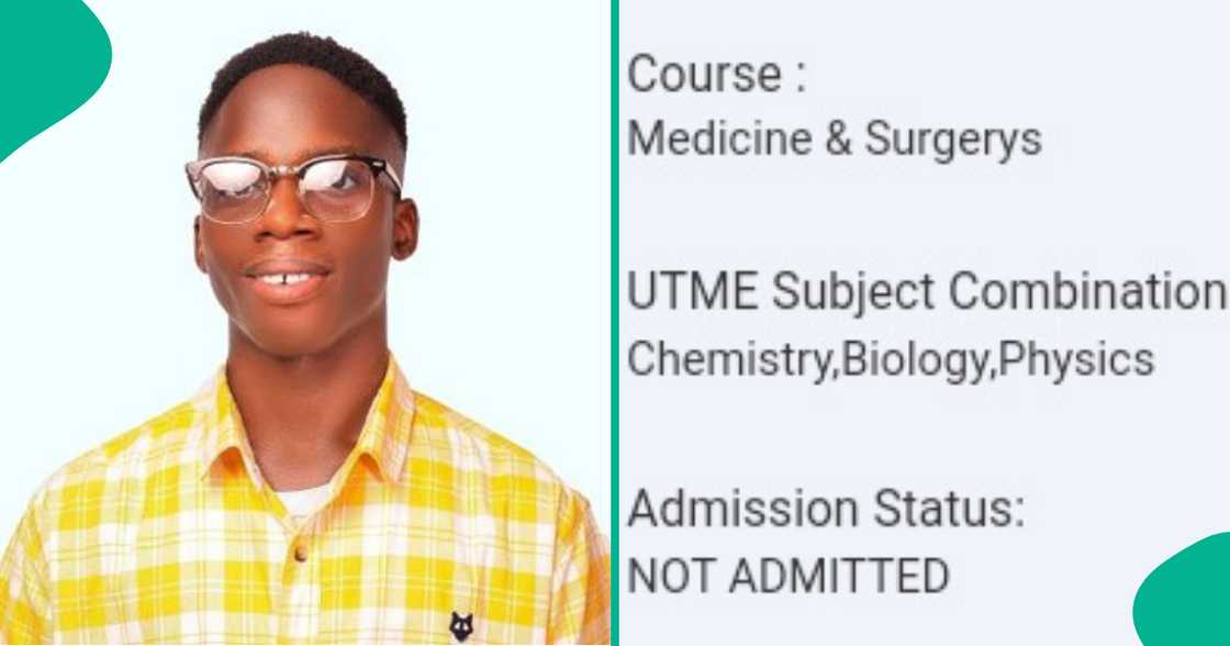 Boy cries out as UNIZIK denies him admission despite scoring 304 in JAMB UTME