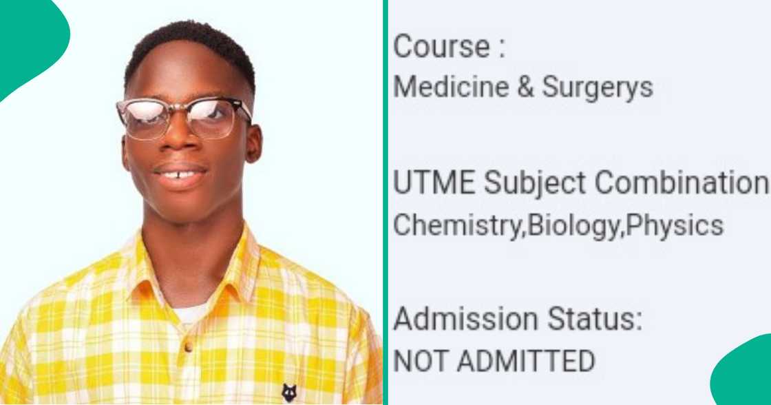 Boy cries out as UNIZIK denies him admission despite scoring 304 in JAMB UTME Boy cries out as UNIZIK denies him admission despite scoring 304 in JAMB UTME