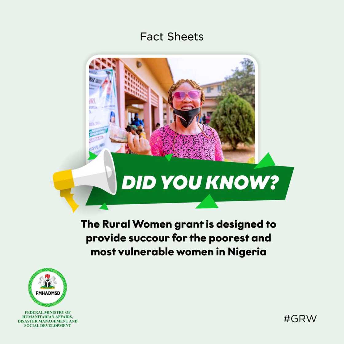 All You Need To Know About FG's Concluded Grant For Rural Women #GRW All You Need To Know About FG's Concluded Grant For Rural Women #GRW