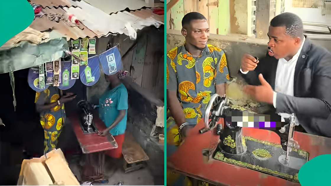 LASU first-class student Victor, with 4.78 CGPA, shares why he sleeps in a shop with his family, inspiring Nigerians with his dedication and resilience despite hardships.