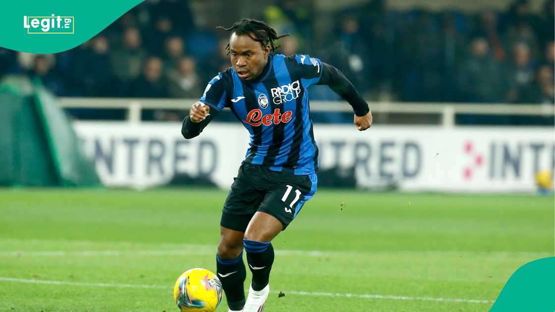 Ademola Lookman has been rated as the best winger in the Italian Serie A Ademola Lookman has been rated as the best winger in the Italian Serie A