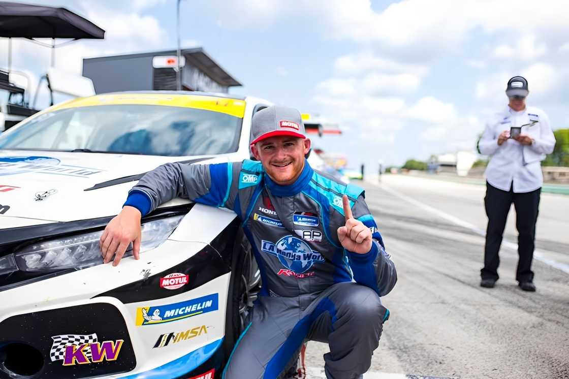 Racing driver Shelby Blackstock Racing driver Shelby Blackstock