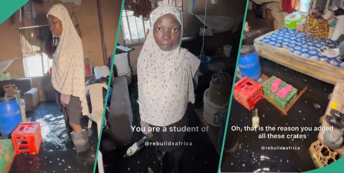 Heartbreaking video shows the slum UNILAG student lives in for over 10 years Heartbreaking video shows the slum UNILAG student lives in for over 10 years