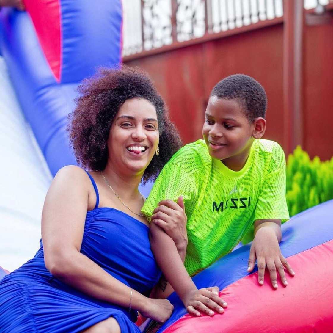 Juliet Ibrahim son Juliet Ibrahim son