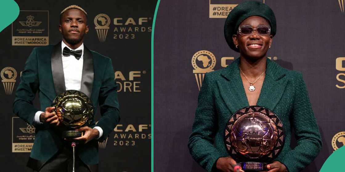 Osimhen, Oshoala, CAF Awards 2023 Osimhen, Oshoala, CAF Awards 2023