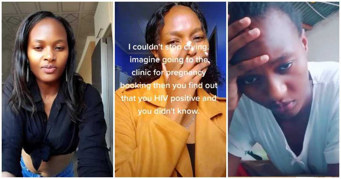 HIV positive, lady finds out she has HIV, pregnancy booking, lady cries HIV positive, lady finds out she has HIV, pregnancy booking, lady cries