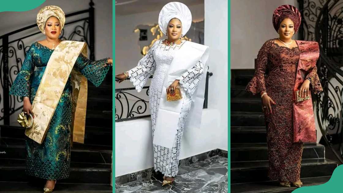 Nigerian lace styles and designs