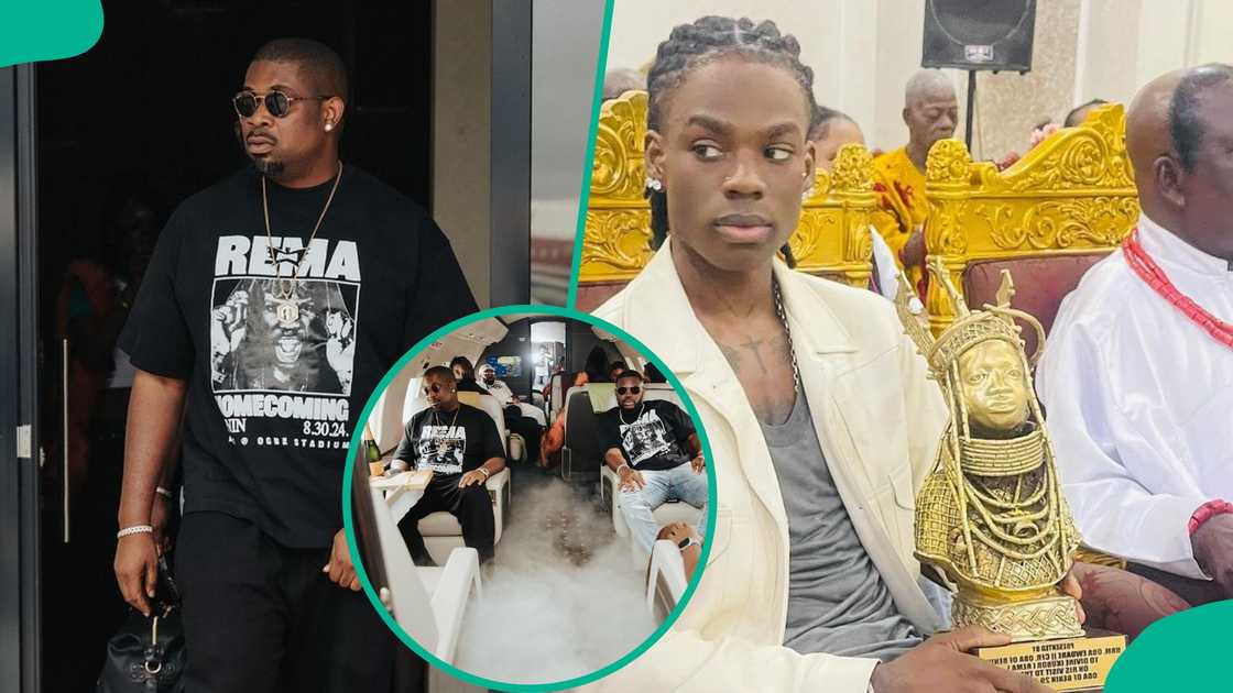 Don Jazzy in Benin. Don Jazzy in Benin.