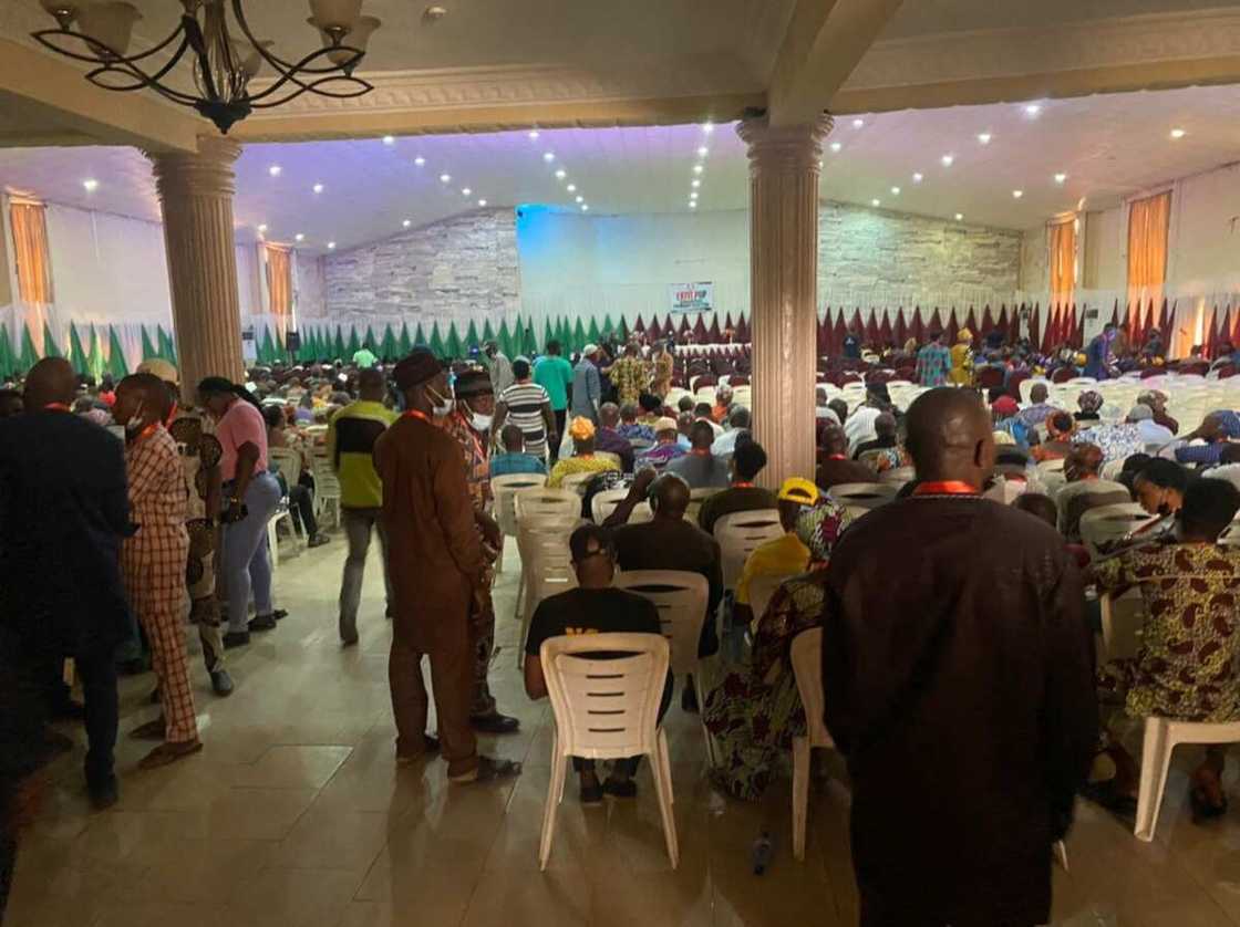 Accredited delegates are already at the Great Eagle Hall Accredited delegates are already at the Great Eagle Hall