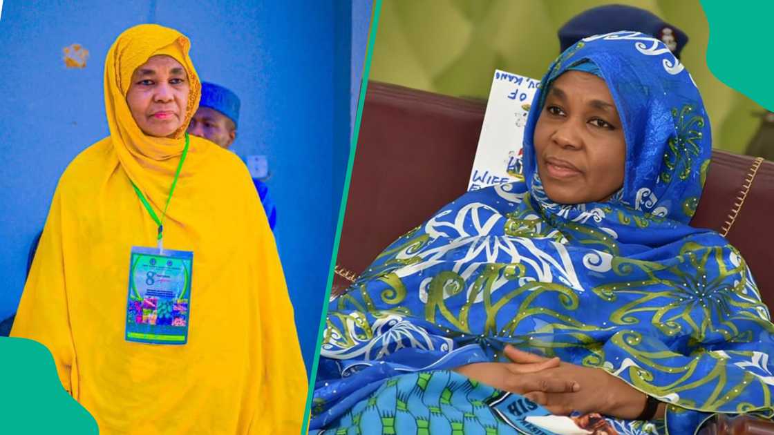 Hafsat Abdullahi Ganduje is an academic, politician, and a member of the ruling APC. Hafsat Abdullahi Ganduje is an academic, politician, and a member of the ruling APC.