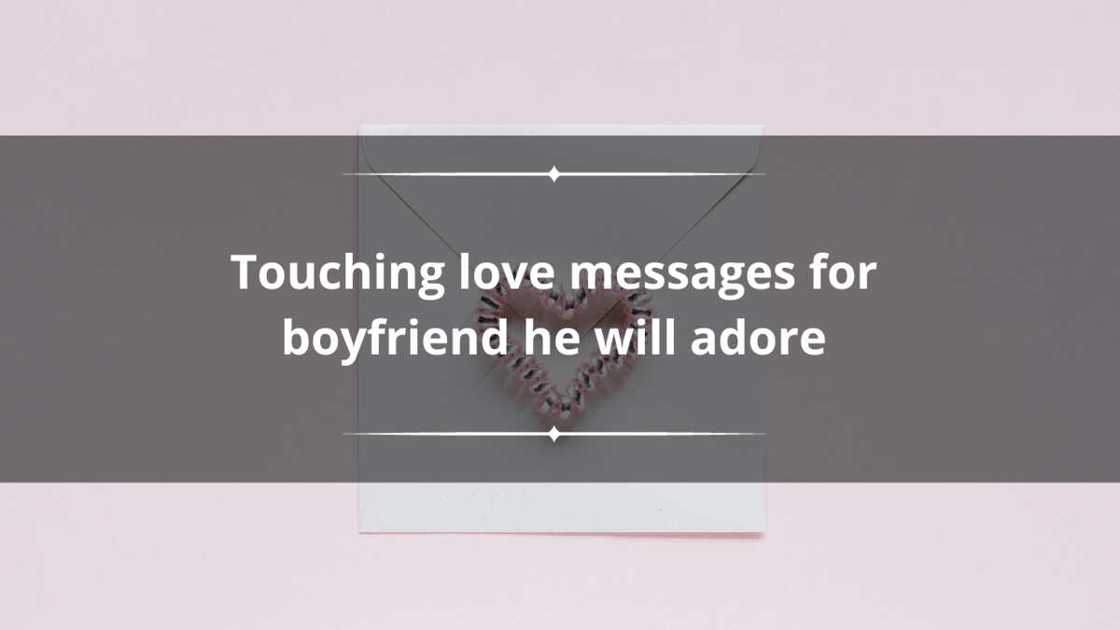 love messages for boyfriend