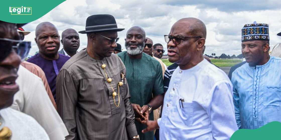 Former guber candidate settles rift with Wike