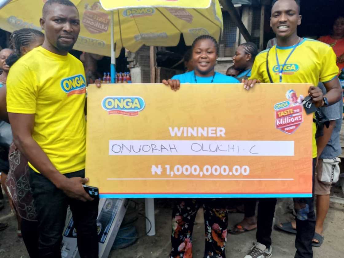 Onga's Taste the Millions Promo Concludes with a Bang, Rewards Consumers with N250m in Cash & Prizes Onga's Taste the Millions Promo Concludes with a Bang, Rewards Consumers with N250m in Cash & Prizes