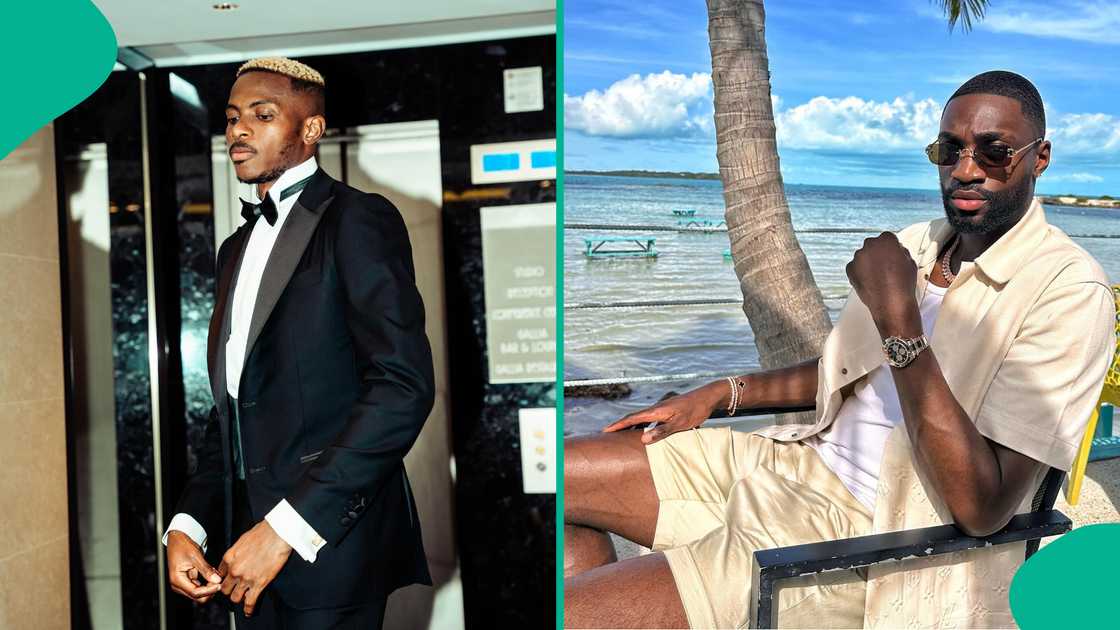 Victor Osimhen and Semi Ajayi show off their fashion sides