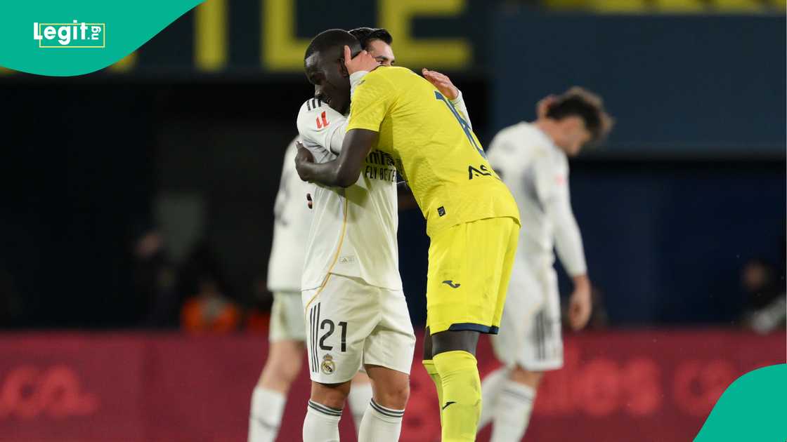 Brahim Diaz, Pape Gueye, Villarreal, Real Madrid, La Liga. Brahim Diaz, Pape Gueye, Villarreal, Real Madrid, La Liga.