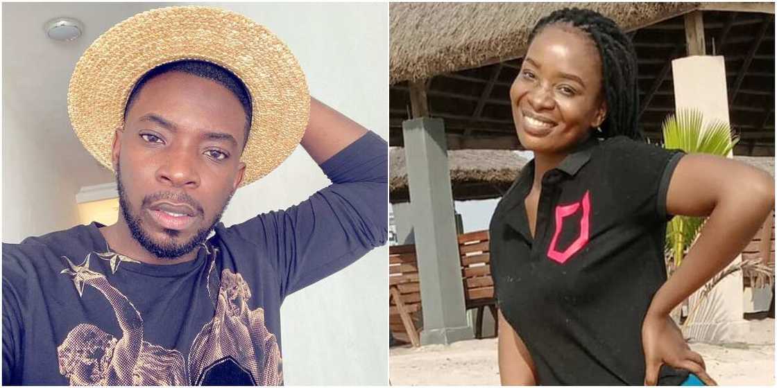 Linda Ikeji's brother Peks Linda Ikeji's brother Peks