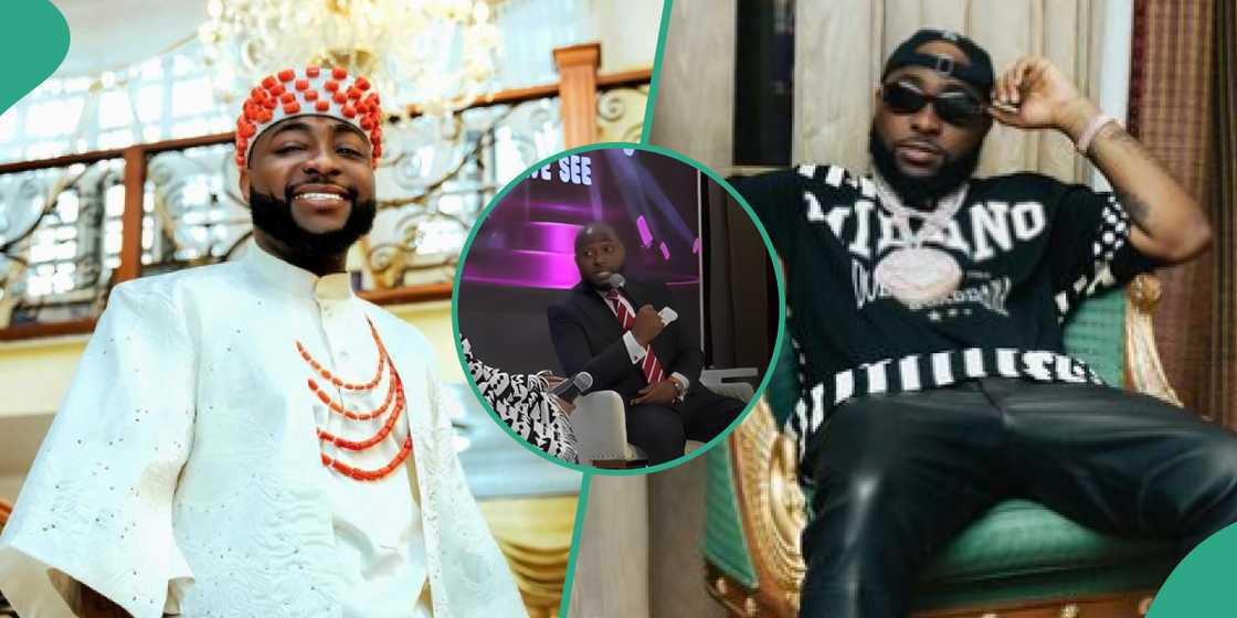 Davido delivers speech at Elevate Africa Davido delivers speech at Elevate Africa