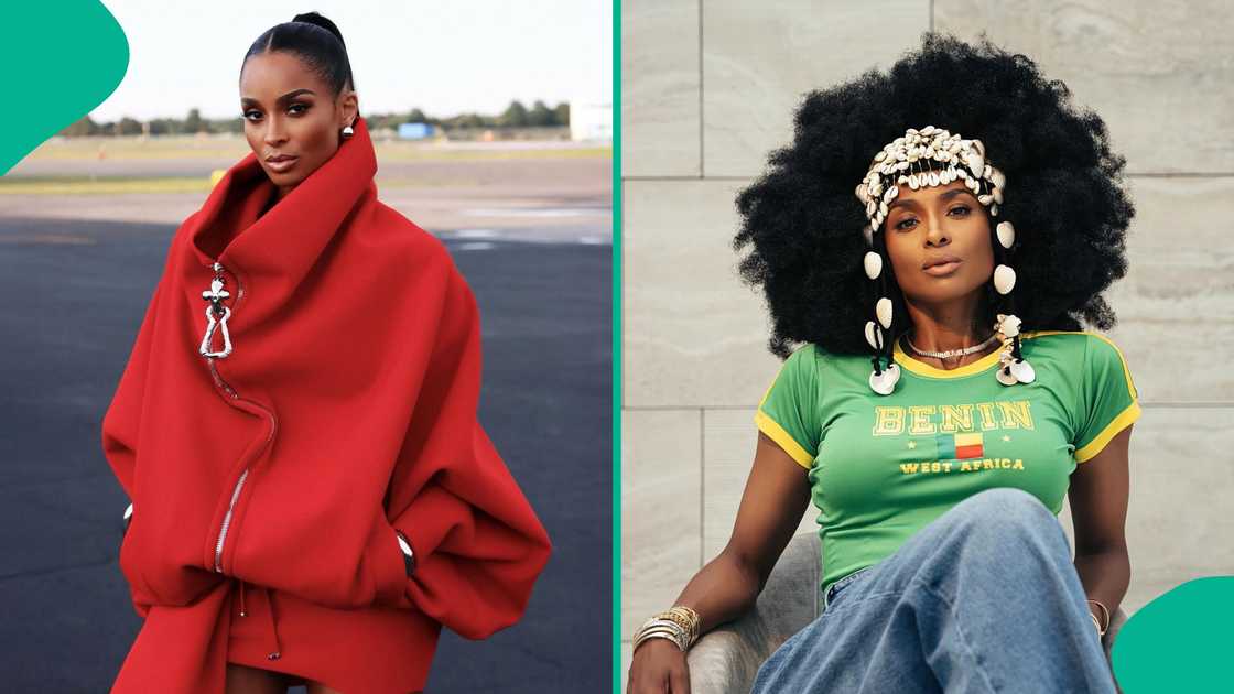 American singer Ciara seen in Lagos ahead of fashion week American singer Ciara seen in Lagos ahead of fashion week