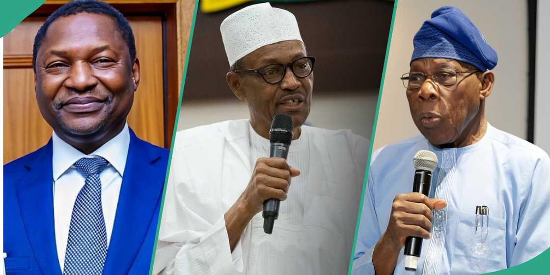 Buhari's tenure: Malami reacts to Obasanjo's corruption claims Buhari's tenure: Malami reacts to Obasanjo's corruption claims
